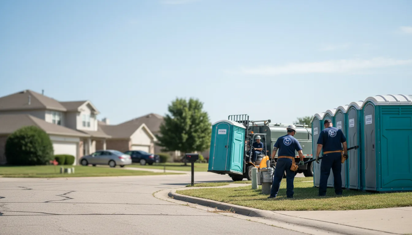 Porta Potty Rental in Mendham, NJ near me